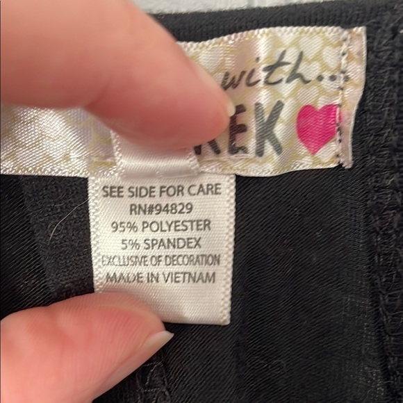 Black and Yellow Open Back Tank Top With Floral Straps | Medium - Picture 3 of 8